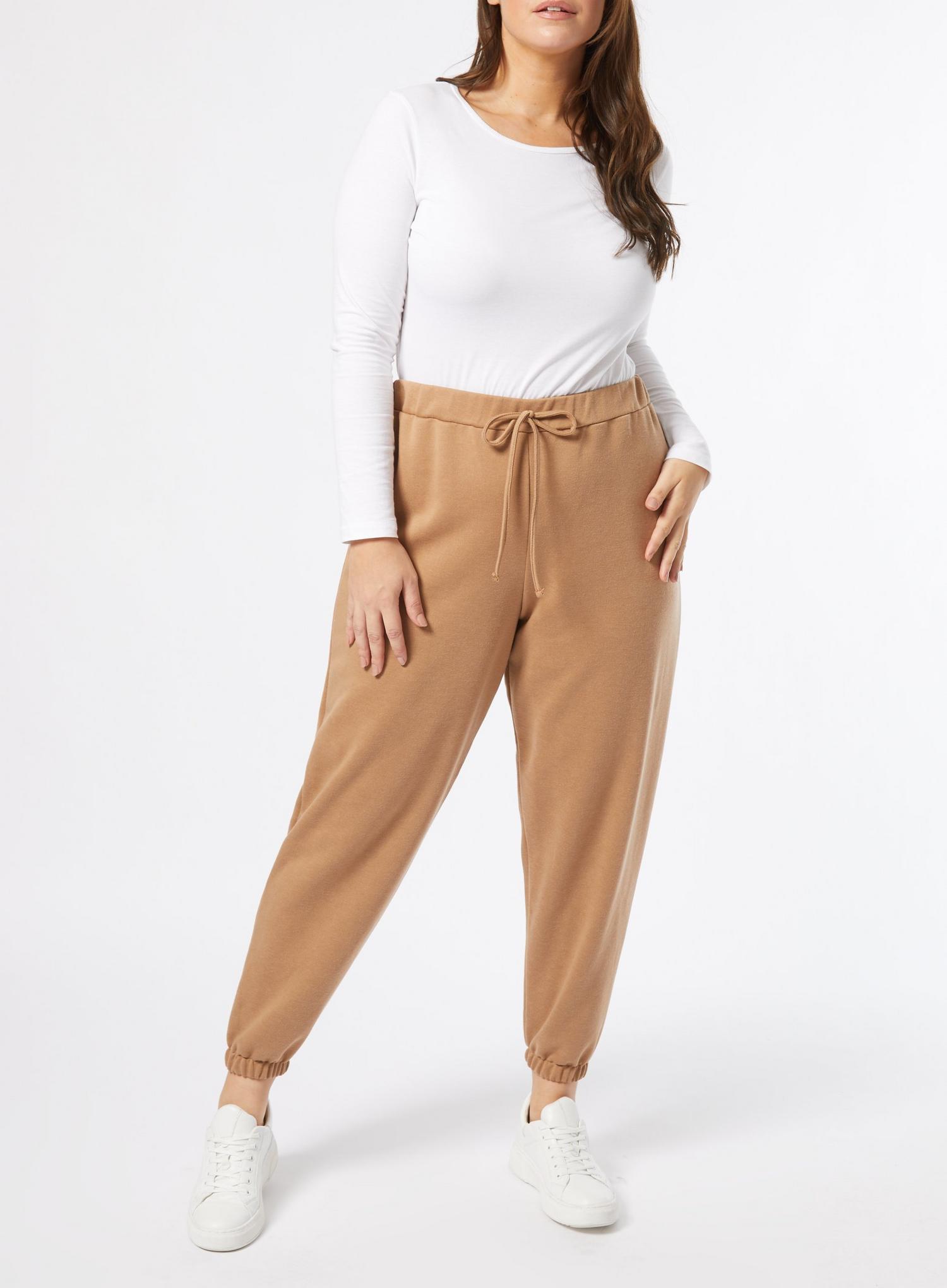 camel jogger pants